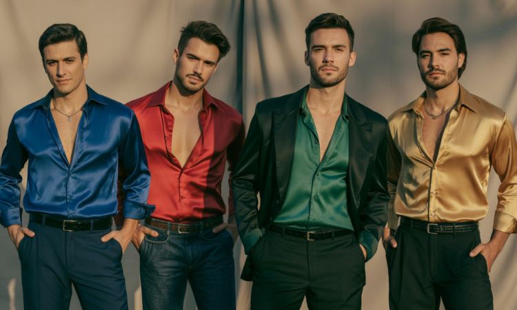 How to Style a Satin Shirt for Parties, Weddings, and Formal Events