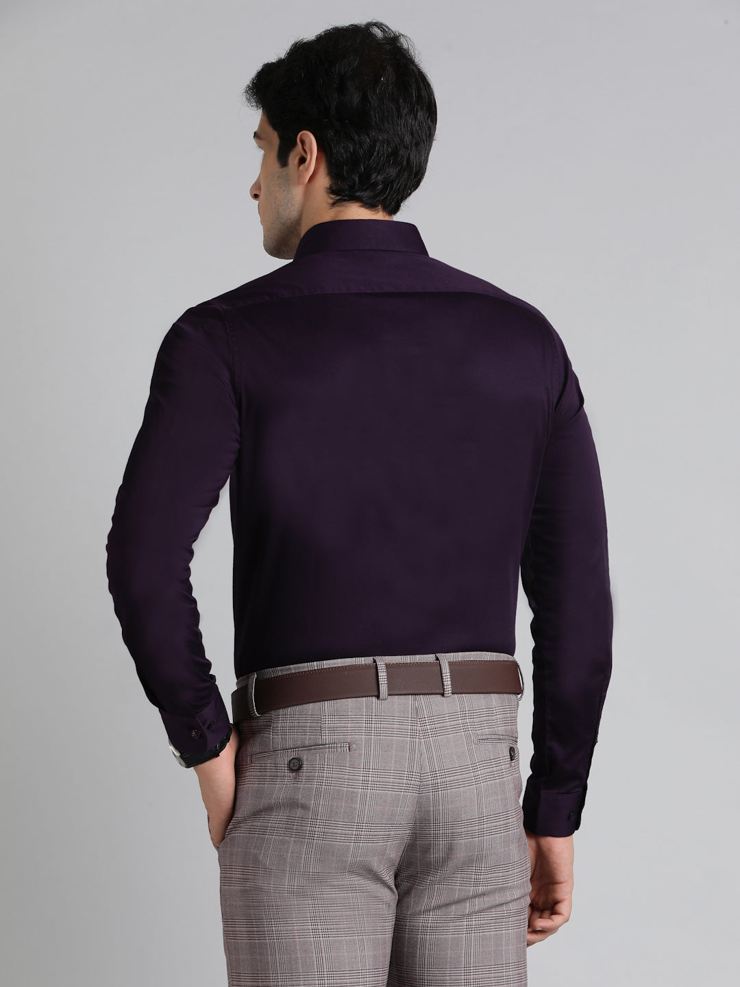 LuxeStretch™ Shirt in Wine