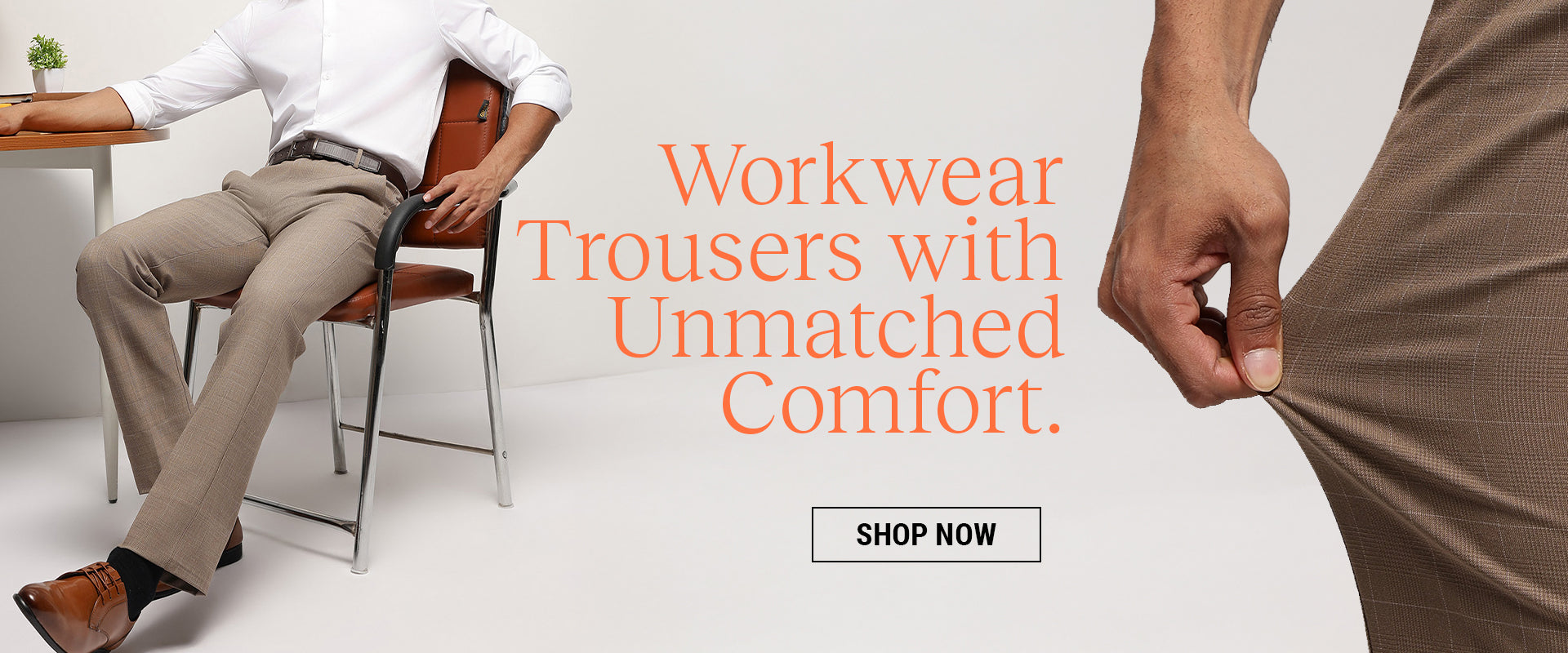Comfortable workwear trousers