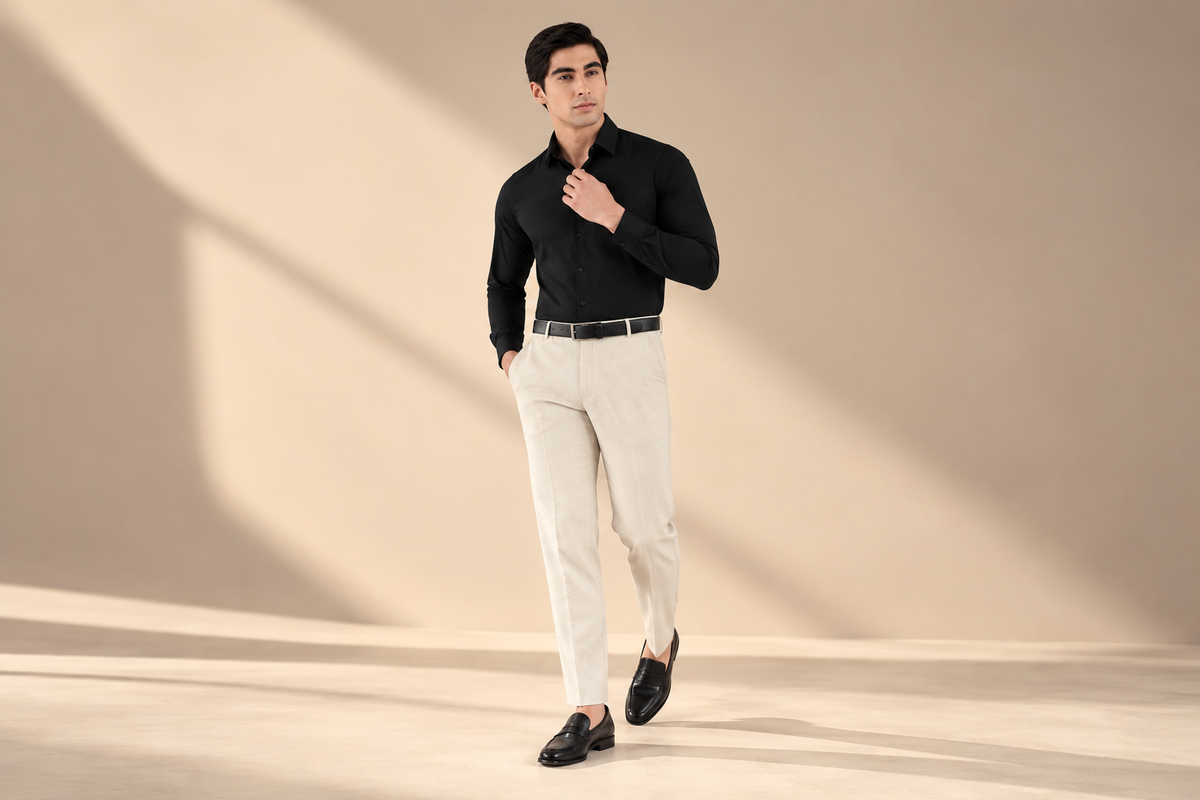 SMOOTH COMFORT. SHARP FORMAL STYLE.