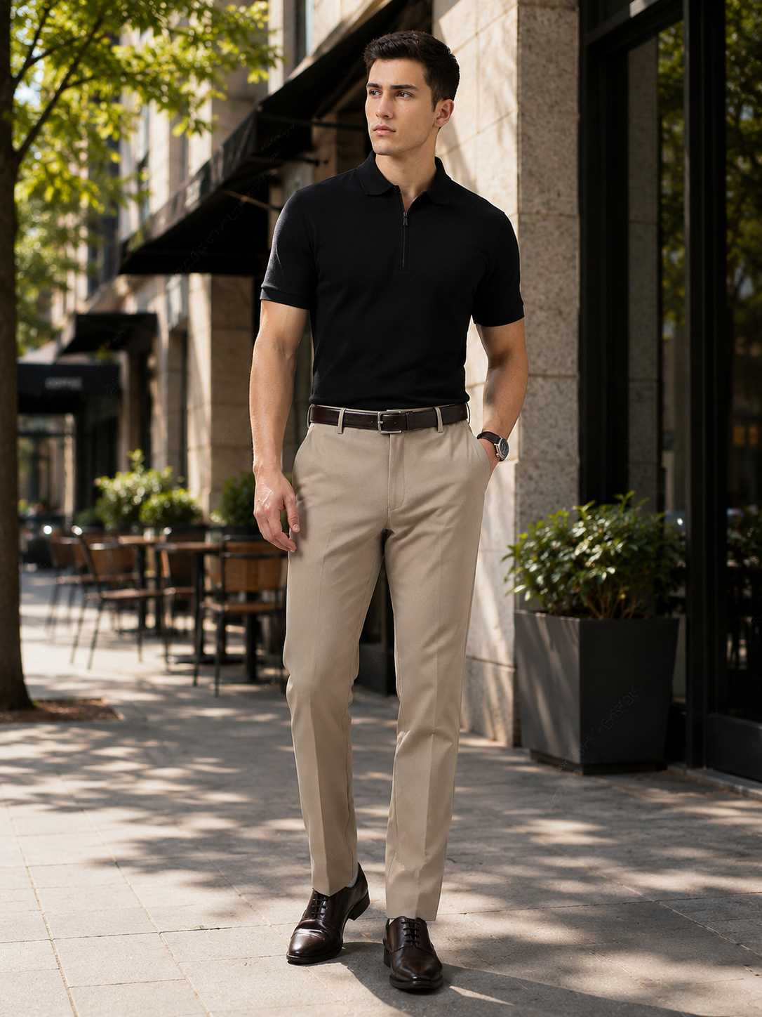 MoveLite™ Trousers in Beige