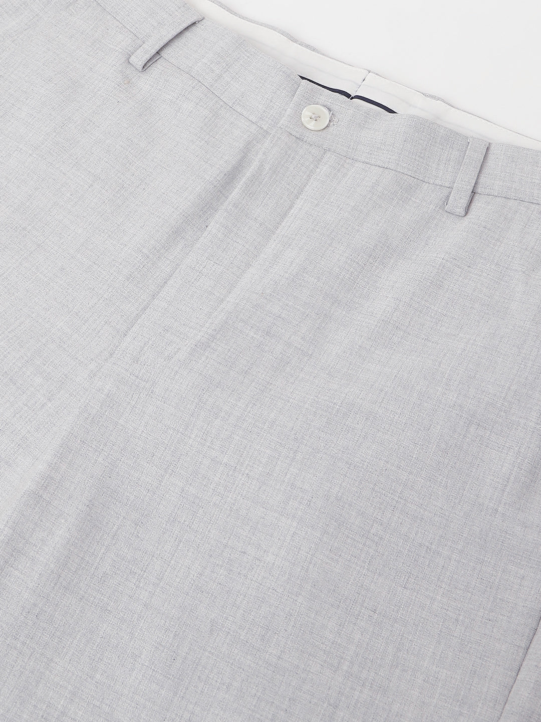 4-Way Stretch Formal Trousers in Lunar Grey - Slim Fit