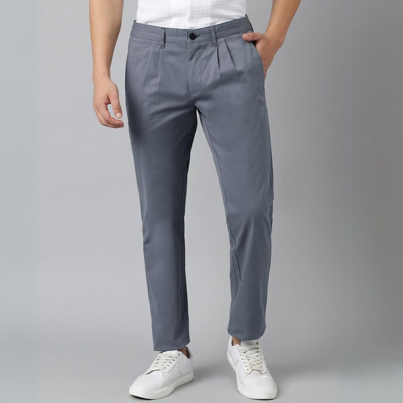 Light grey men's chinos