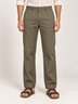 Cotton Linen Casual Pants in Olive