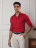 LuxeStretch™ Shirt in Crimson Red