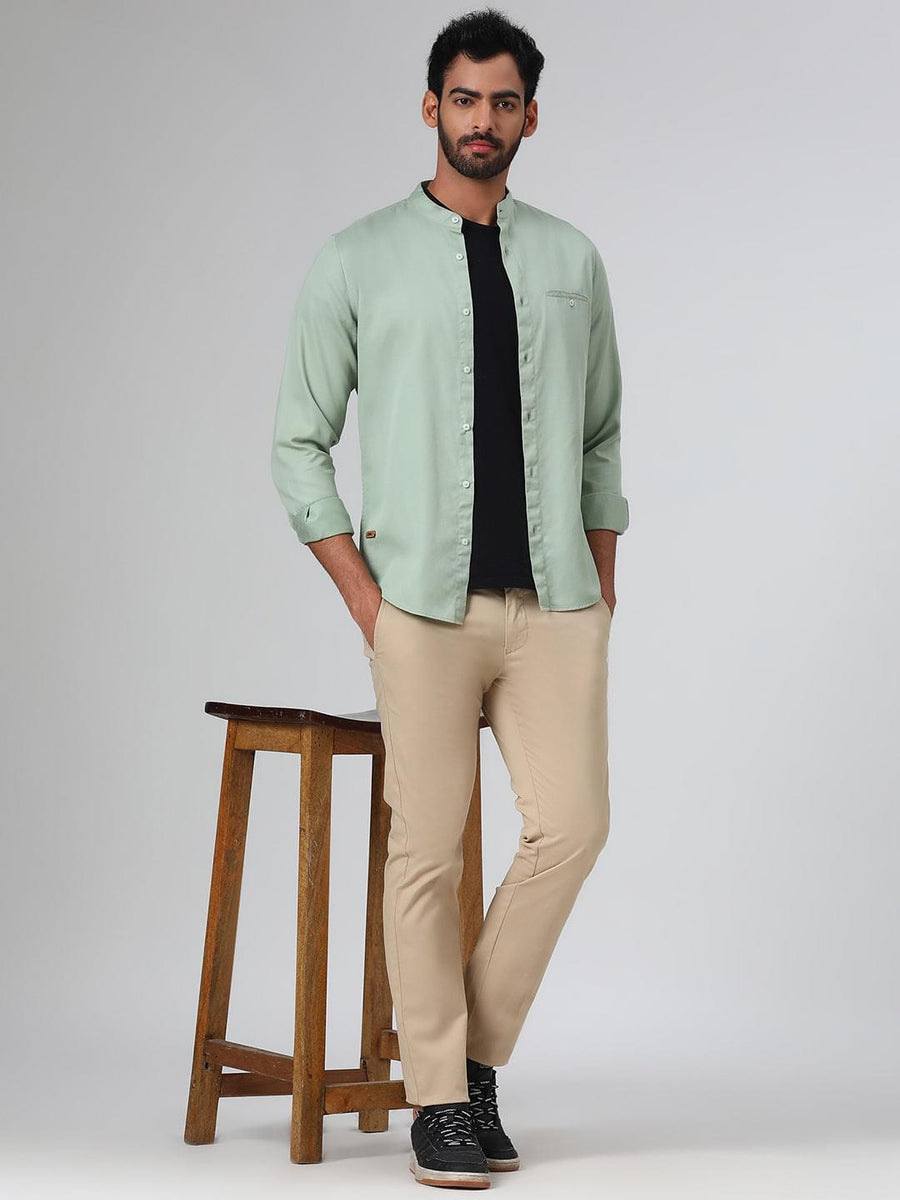 2 Way Stretch Chinos In Beige Slim Fit 2-way-stretch-chinos-in-beige-slim-fit