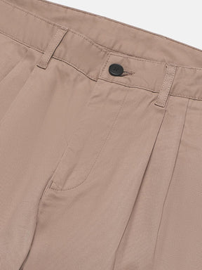 Organic Cotton Stretch Chino in Khaki- Comfort Fit