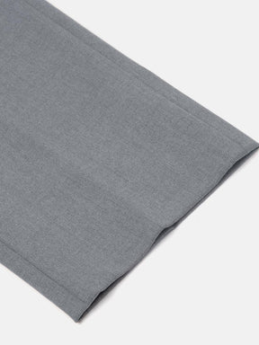 4-Way Stretch Formal Trousers in Light Grey- Slim Fit