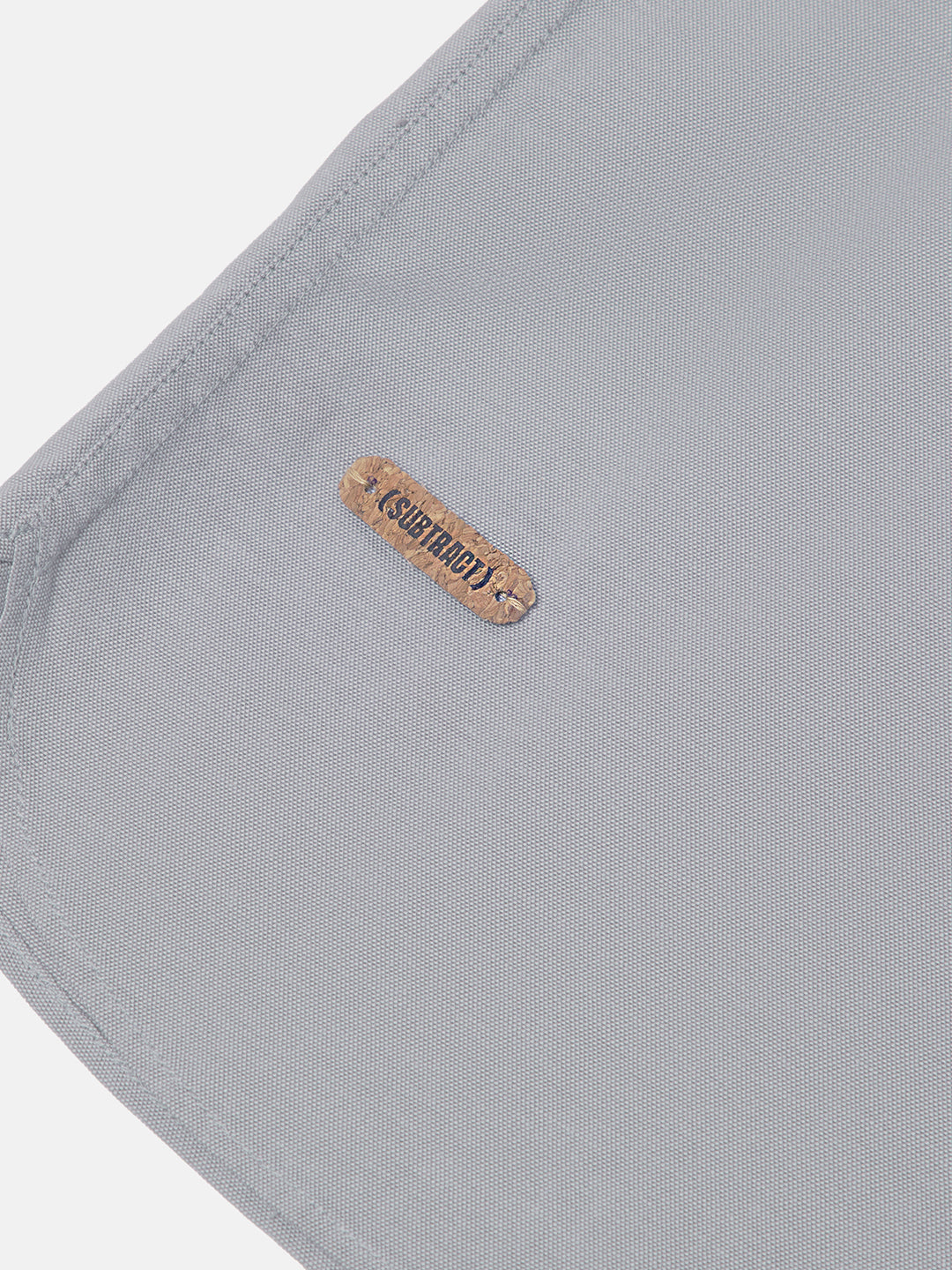 2 Way Stretch Oxford Shirt in Light Grey- Slim Fit