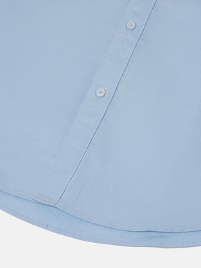 Casual Oxford Shirt in Sky Blue- Comfort Fit
