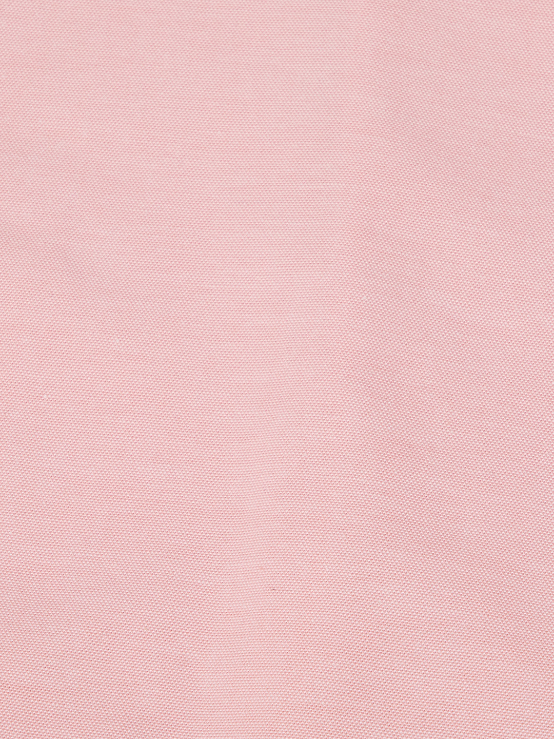 2 Way Stretch Oxford Shirt in Salmon Pink- Slim Fit