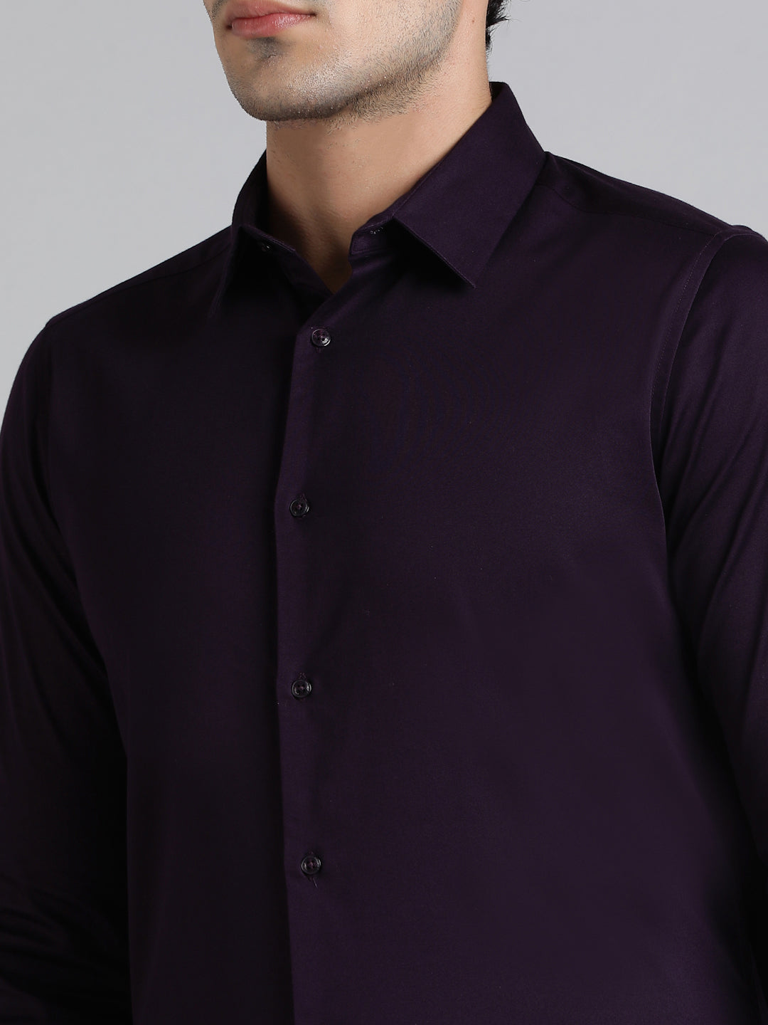 LuxeStretch™ Shirt in Wine
