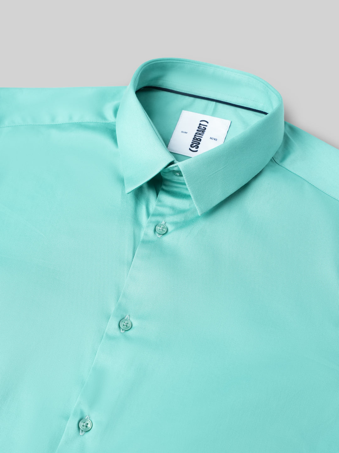 Luxestretch™ Mint Shirt & Movelite™ Steelgrey Trousers