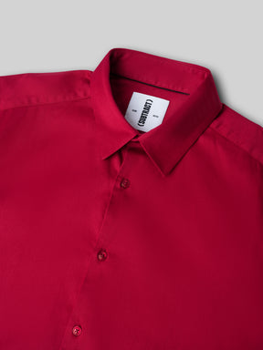 Luxestretch™ Crimson Shirt & Movelite™ Steelgrey Trousers