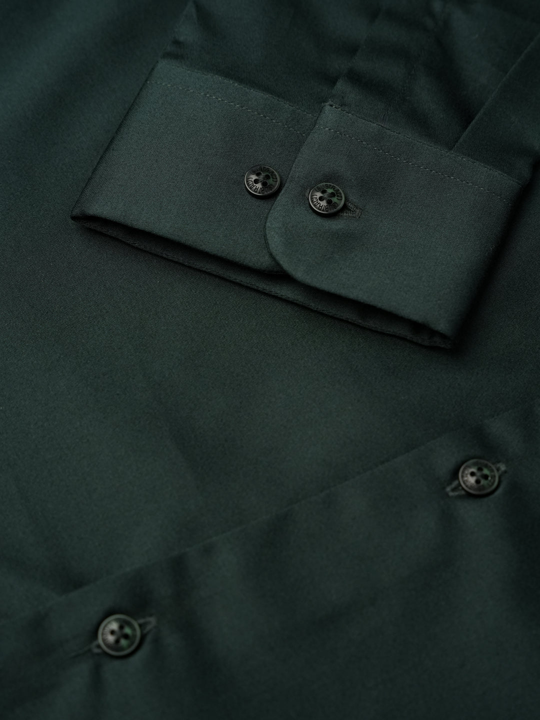 LuxeStretch™ Shirt in Bottle Green