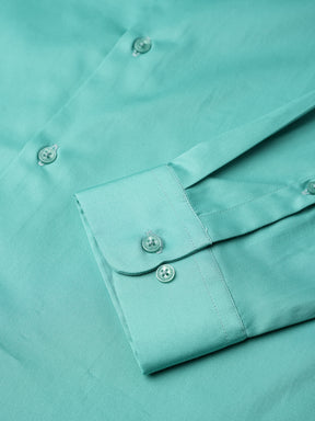 Luxestretch™ Mint Shirt & Movelite™ Steelgrey Trousers
