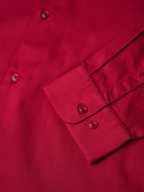 Luxestretch™ Crimson Shirt & Movelite™ Steelgrey Trousers