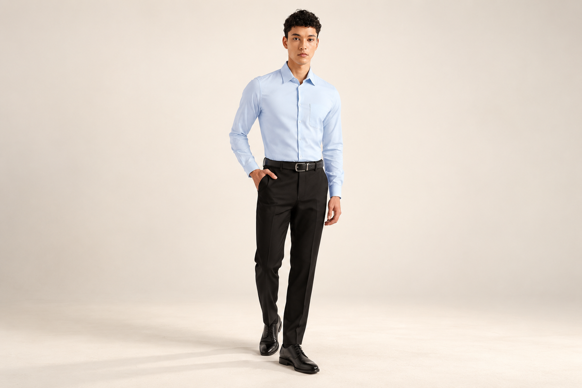 CRISP LOOK. EASY COMFORT.