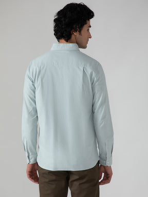 OxfordFlex™ Shirt in Mint Green- Slim Fit