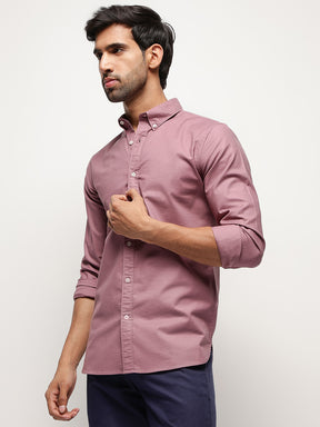 OxfordFlex™ Shirt in Roseberry-Slim Fit
