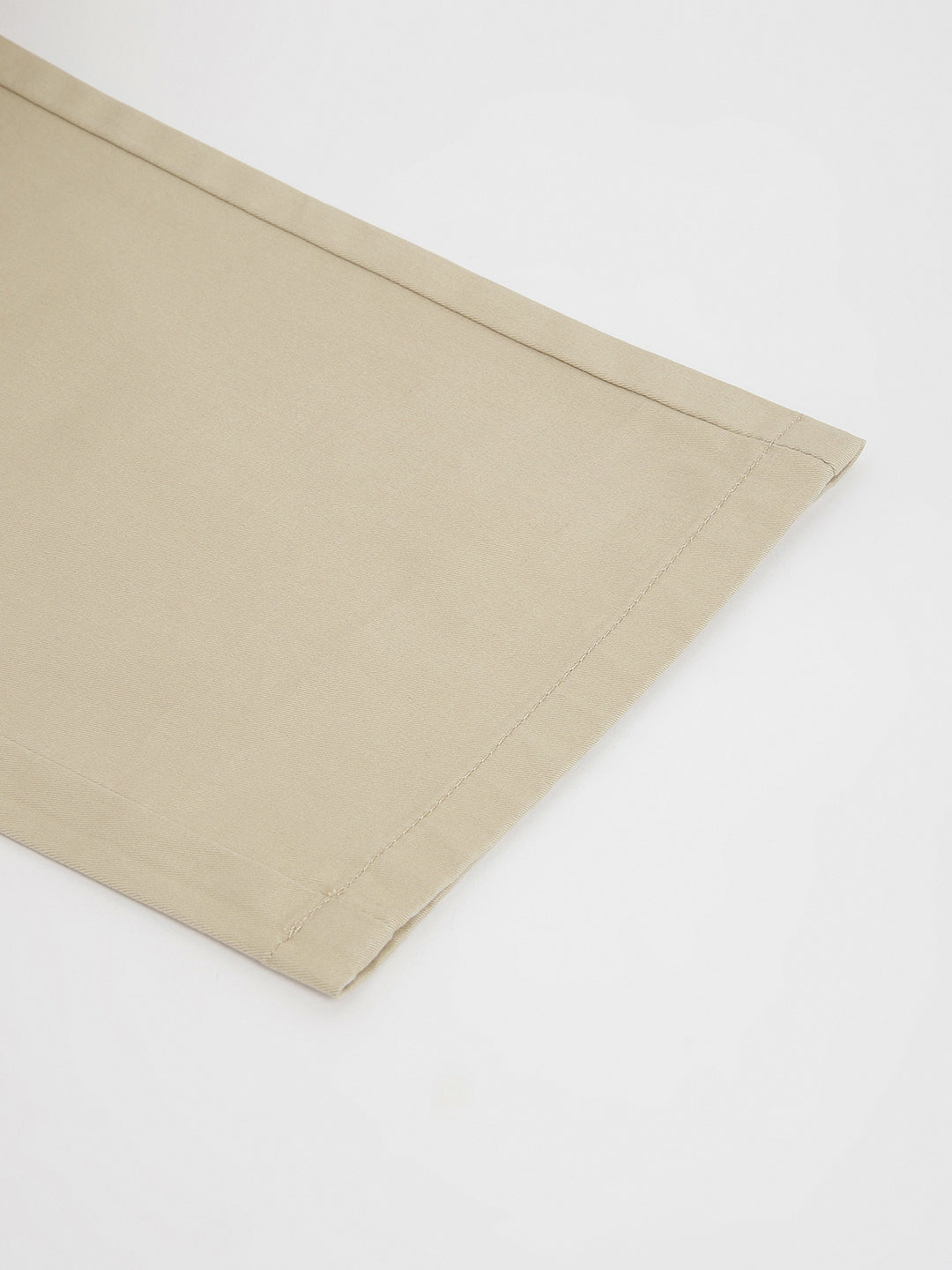 2 Way Stretch Pleated Chinos in Beige- Comfort Fit