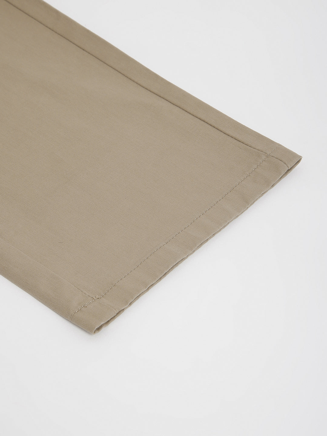 2 Way Stretch Pleated Chinos in Khaki- Comfort Fit