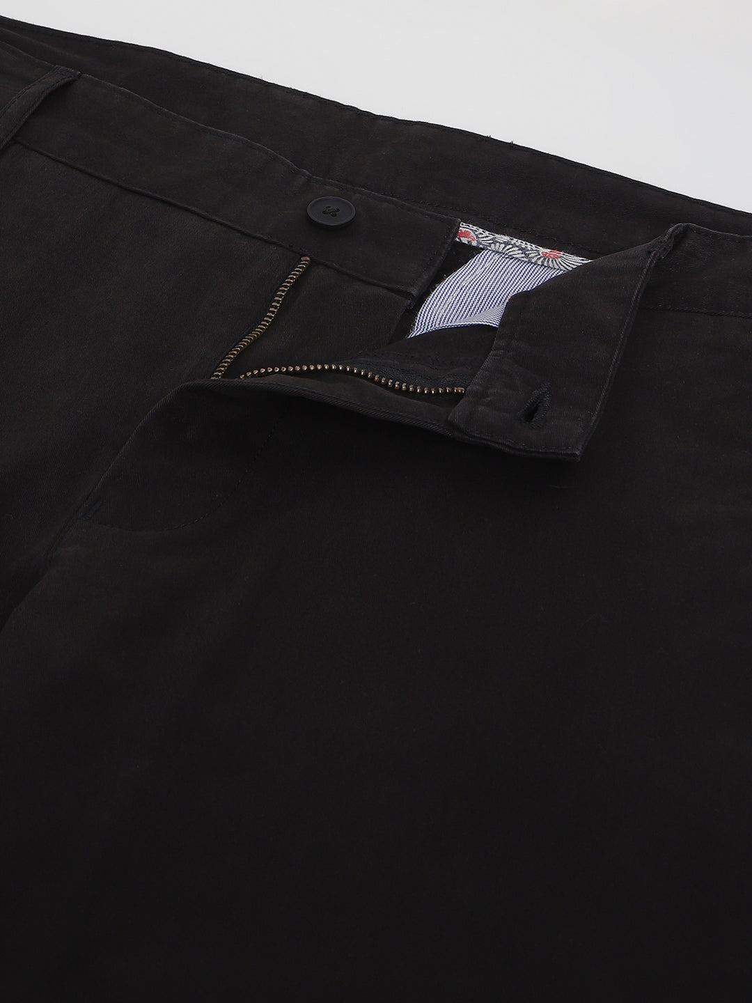 2 Way Stretch Chinos Chino in Black- Slim Fit