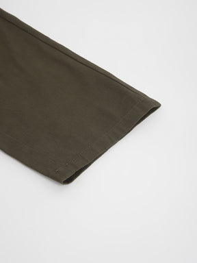 2 Way Stretch Chinos in Olive- Slim Fit