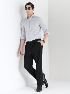 Men Slim Fit Pure Cotton Striped Formal Shirt