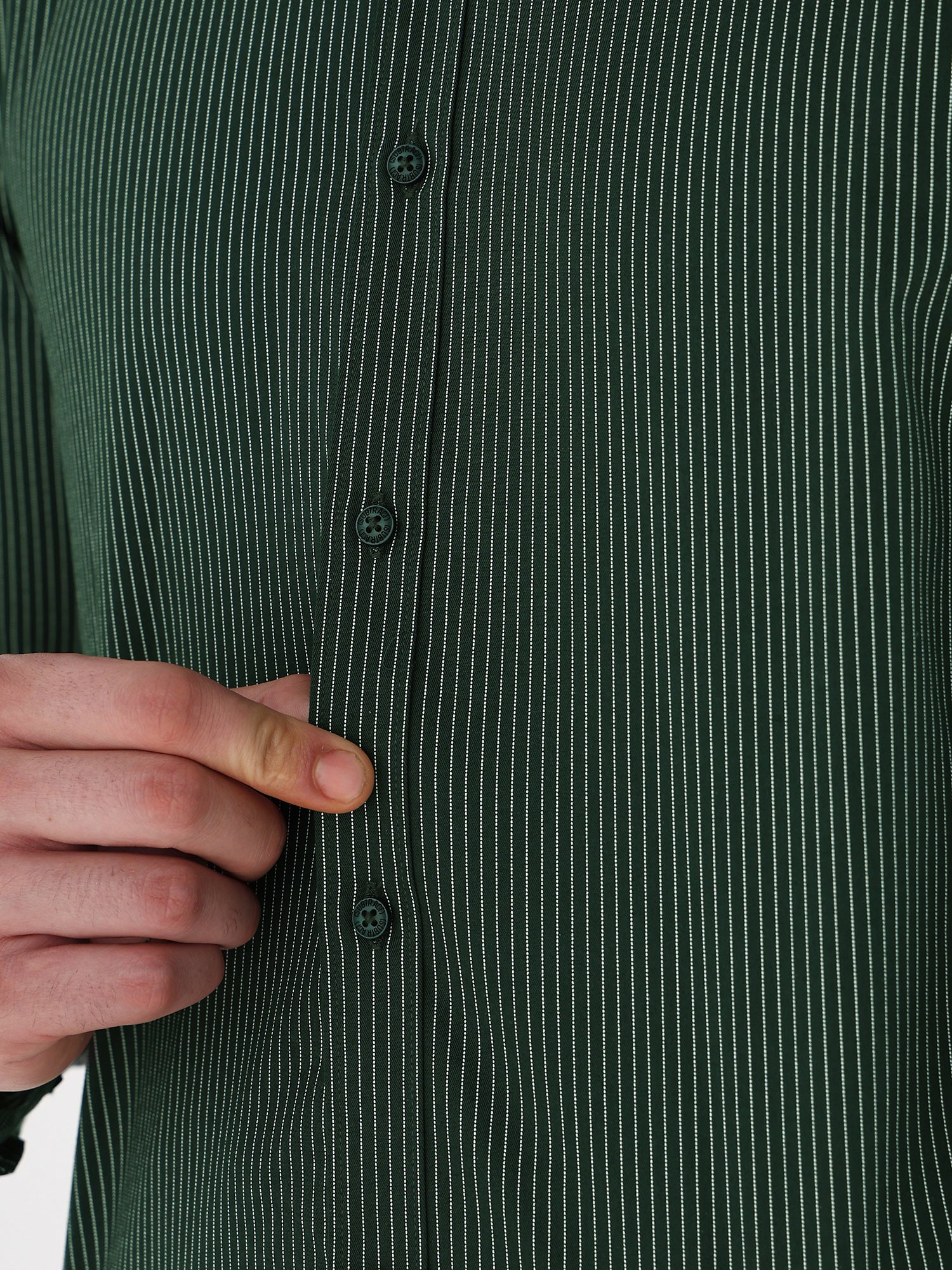 Men Comfort Fit Pure Cotton Checked Formal Shirt