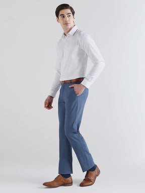 Men Comfort Fit Pure Cotton Striped Formal Shirt