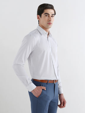 Men Comfort Fit Pure Cotton Striped Formal Shirt