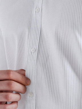 Men Comfort Fit Pure Cotton Striped Formal Shirt
