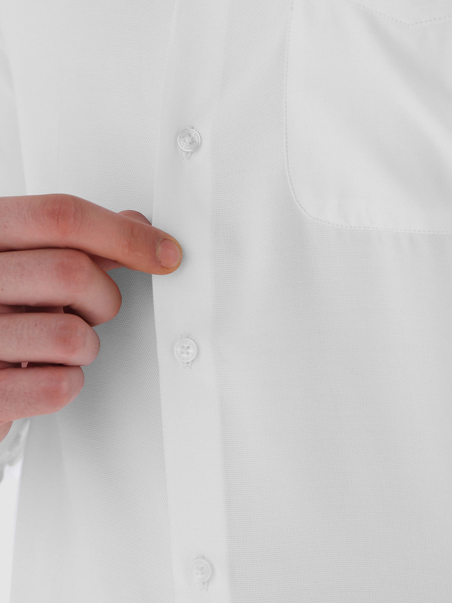 Men Slim Fit Cotton Rich Solid Formal Shirt