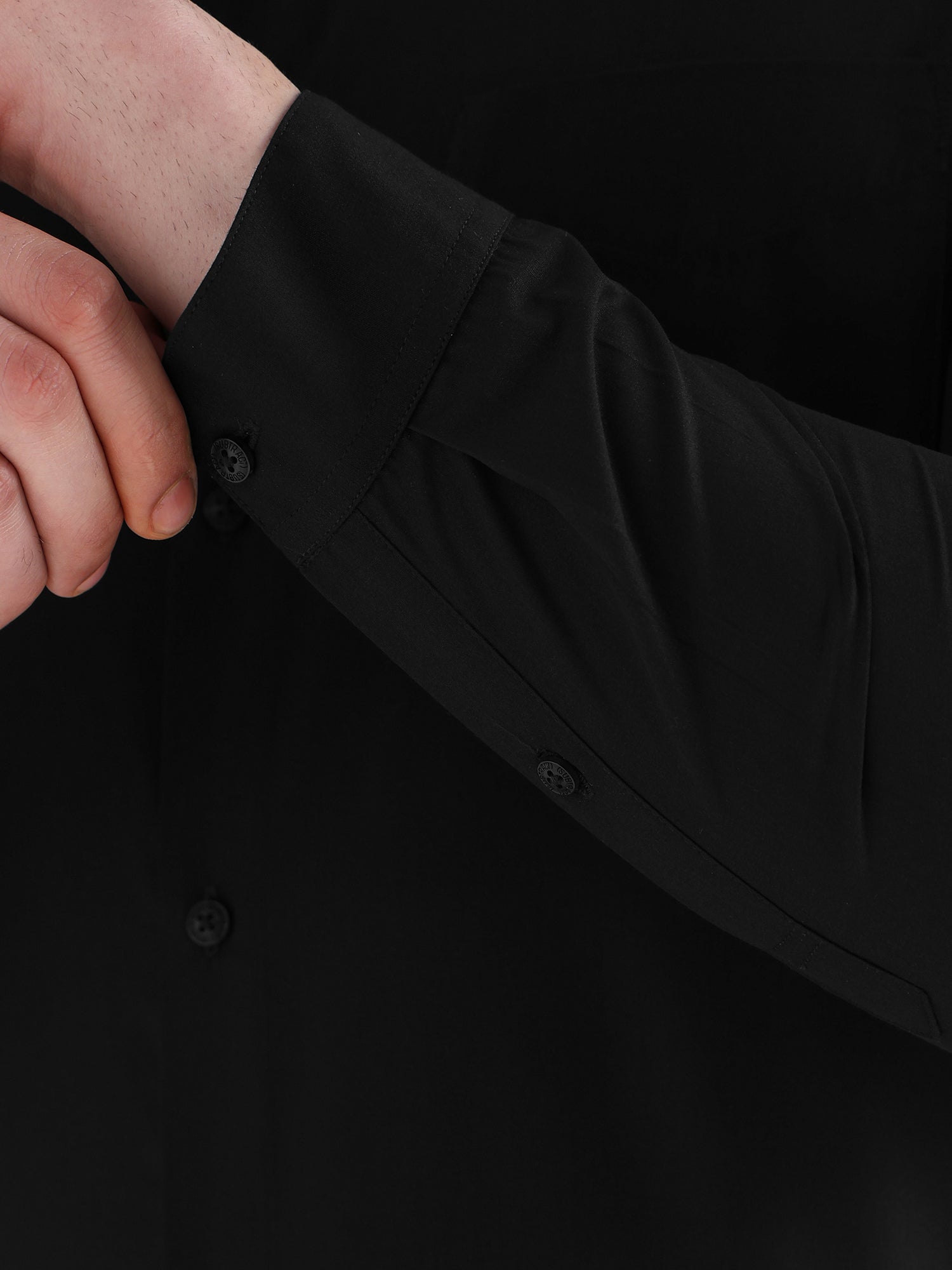 Men Slim Fit Extra Soft Solid Formal Shirt