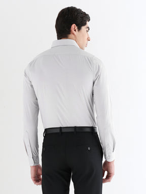Men Slim Fit Extra Soft Solid Formal Shirt