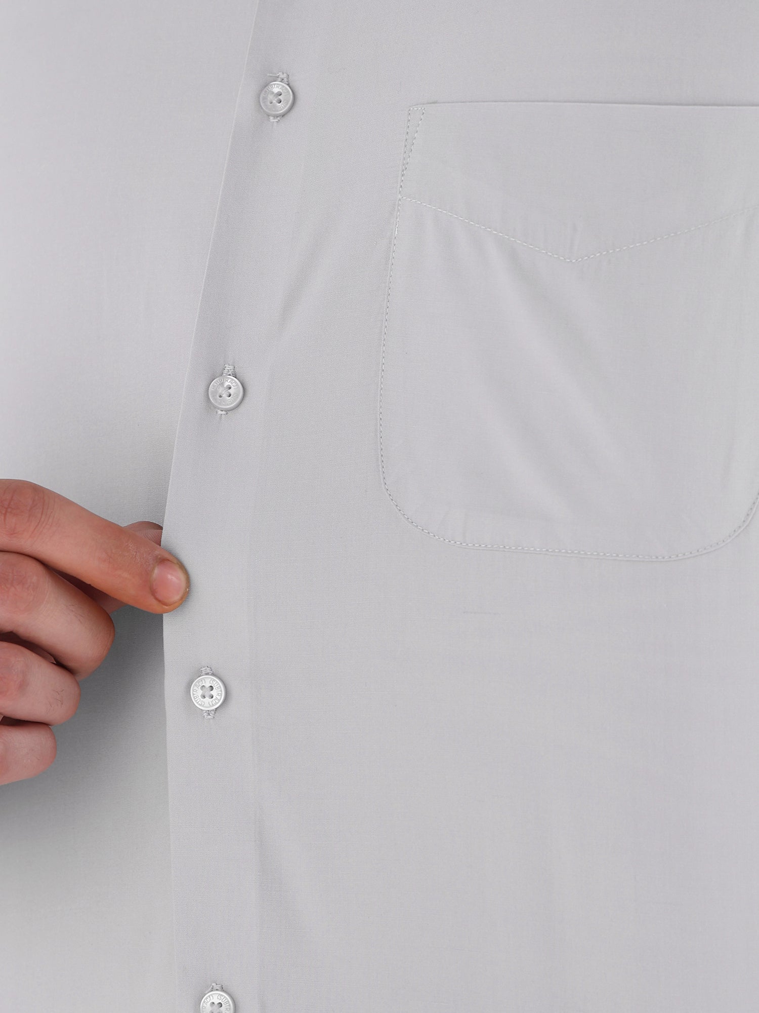 Men Slim Fit Extra Soft Solid Formal Shirt