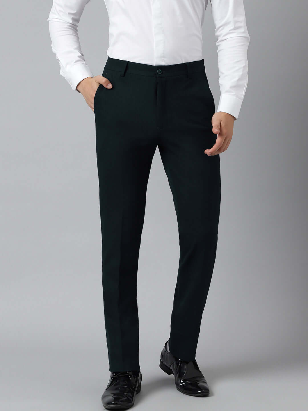 Trousers Boey Heavy jersey bottle green
