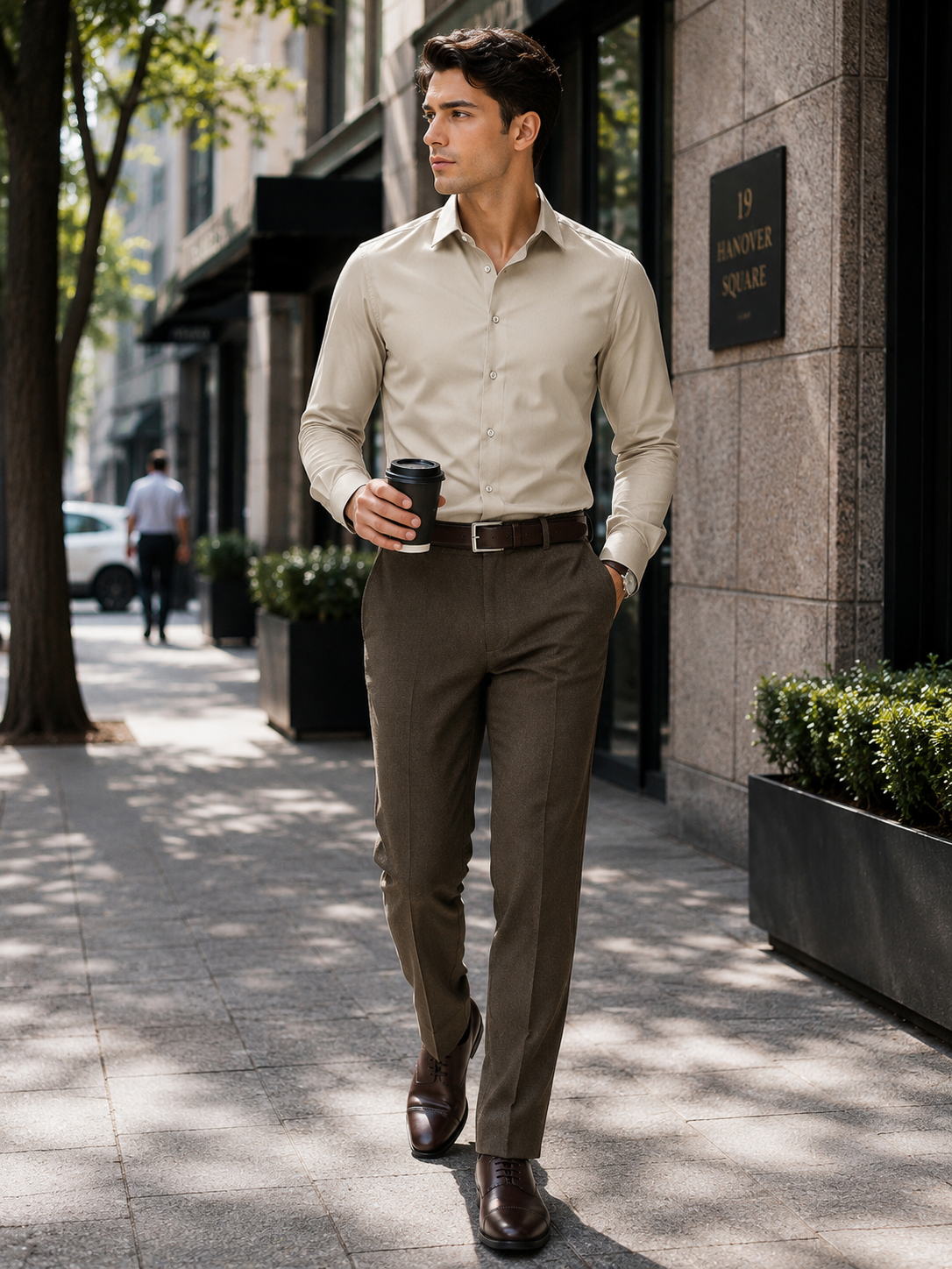 MoveLite™ Trousers in Oak Brown