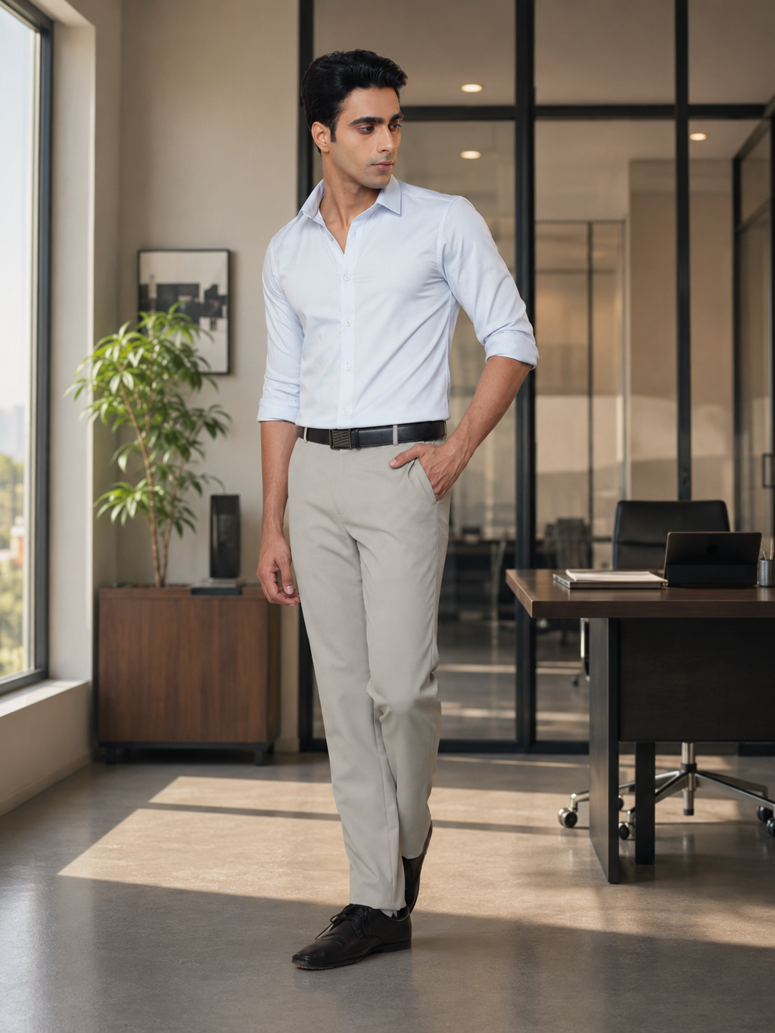 MoveLite™ Trousers in Steel Grey