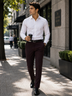 MoveLite™ Trousers in Dark Wine