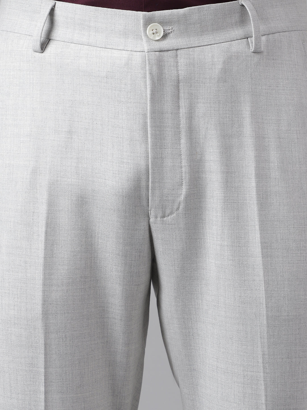 Formal 4 way Stretch Trousers in Lunar Grey - Slim Fit