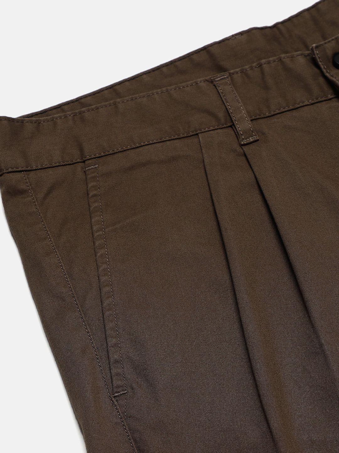 Organic Cotton Stretch Chino in Olive- Comfort Fit