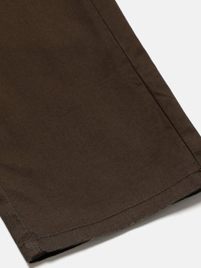 Organic Cotton Stretch Chino in Olive- Slim Fit