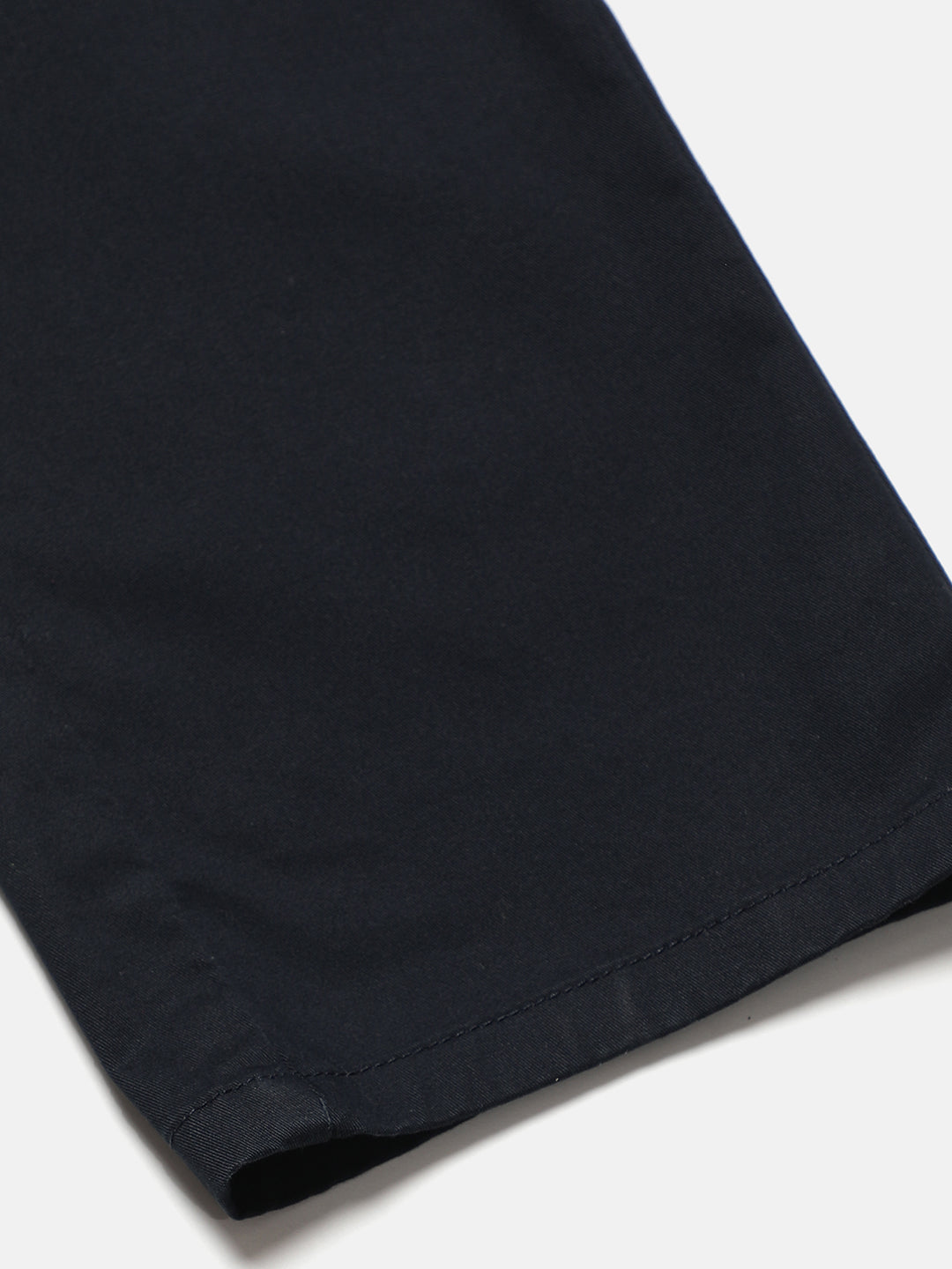 Organic Cotton Stretch Chino in Navy Blue- Slim Fit