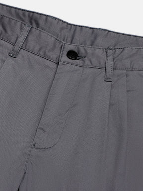 Organic Cotton Stretch Chino in Slate Grey- Comfort Fit